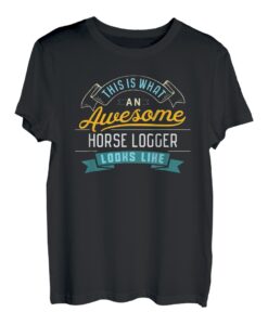 Lustiges Pferde-Holz-Shirt, toller Beruf, Abschlussfeier T-Shirt