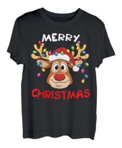 Lustiges Rentier Xmas Family Merry Christmas T-Shirt