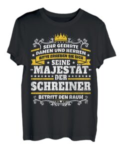 Lustiges Schreiner Geschenk I Holz Kollege Tischler T-Shirt
