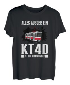 Lustiges Strassenbahn KT4D Straßenbahner Straßenbahn T-Shirt