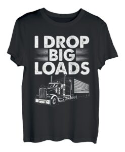 Lustiges Trucker-Design für Männer und Frauen, HalbLKW-Fahrer-Liebhaber T-Shirt