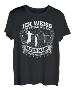 Lustiges Vater Volleyball T-Shirt: Wie Ein Alter Mann? T-Shirt