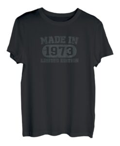 Made in 1973 50 Jahre Geburtstag Mann Frau 50. Geburtstag T-Shirt