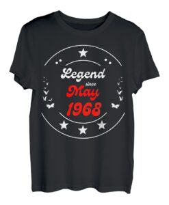 Mai 1968 Geburtstagslegende Mann Junge seit Mai 1968 T-Shirt