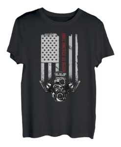 Make America V8 Again American Muscle Car USA Flag V8 T-Shirt