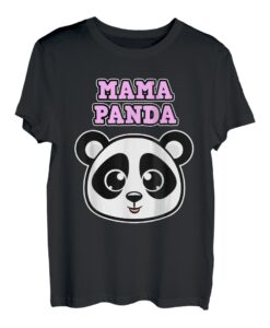 Mama Panda für Mütter und Mamas - Panda T-Shirt