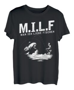 Man Ich Liebe Fischen, Angler Geschenk, Angeln & Blinkern T-Shirt