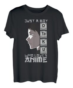 Manga Kawaii Otaku Anime Nerd - Just A Boy Who Loves Anime T-Shirt