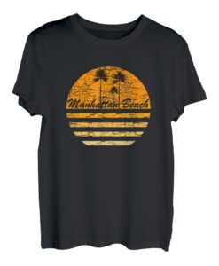 Manhattan Beach, CA Vintage T-Shirt 70er Jahre Throwback Surf T-Shirt