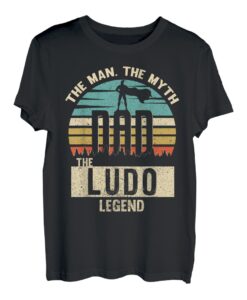 Mann Mythos Legende Papa Ludo T-Shirt