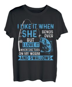 Männer Lustiges Angler Angeln T-Shirt