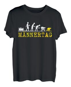Männertag Evolution Herrentag Bier Trinken T-Shirt