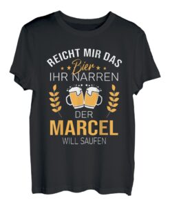 Marcel Name Geschenk-Idee Geburtstag Lustiger Spruch T-Shirt