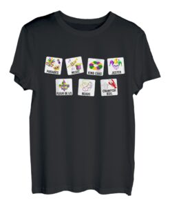 Mardi Gras Queen Parade Karneval Maskerade T-Shirt