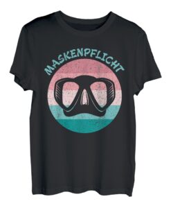 Maskenpflicht | Tauchen lustiges Taucher T-Shirt