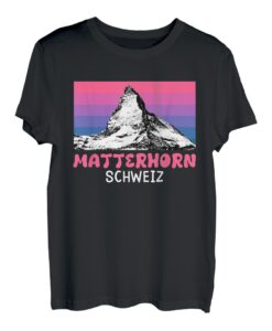 Matterhorn Bergsteiger Summit Wandern klettern Wanderer T-Shirt