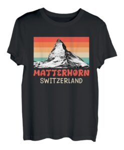 Matterhorn Bergsteiger Summit Wandern klettern Wanderer T-Shirt