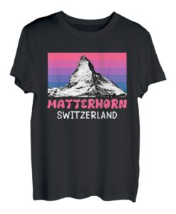 Matterhorn Bergsteiger Summit Wandern klettern Wanderer T-Shirt
