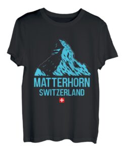 Matterhorn Wanderer Bergfan klettern Hiking Bergsteiger T-Shirt