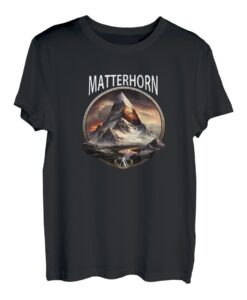 Matterhorn Zermatt Schweiz Alpen T-Shirt