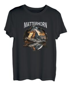 Matterhorn Zermatt Schweiz Alpen T-Shirt