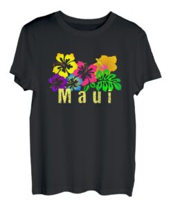 Maui Tropical Beach Tee Surf T-Shirt