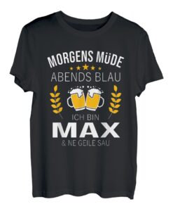 Max Name Geschenk-Idee Geburtstag Lustiger Spruch T-Shirt