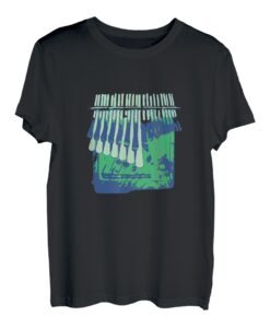 Mbira Daumenklavier-Design für Musiker und Musikliebhaber T-Shirt