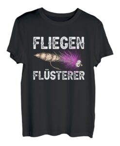 Meerforelle Fliegen Angeln Angler Witze Mefo Fliegenfischen T-Shirt