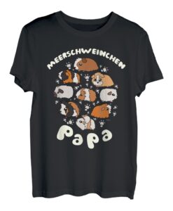 Meerschweinchen Papa Geschenk Idee Süß Meerschwein Spruch T-Shirt