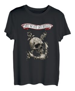 Mein Boot Meine Regeln Geschenkidee I Bootsfahrer Angler T-Shirt