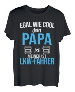 Mein Papa Ist LKW Fahrer Trucker Vater LKW Fahrer T-Shirt