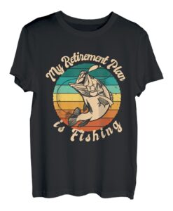 Meine Altersvorsorge ist Fishing Funny Fish Humor Fisherman T-Shirt