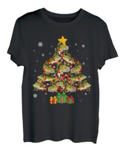 Merry Fishmas Christmas Tree This is My Christmas Pyjama T-Shirt