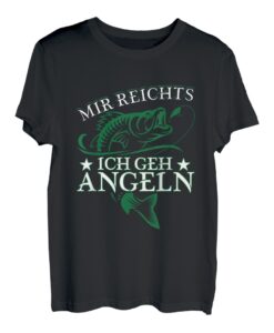 Mir Reichts Ich Geh Angeln Angler T-Shirt