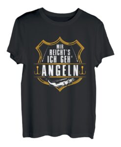 Mir Reichts Ich Geh Fishing Fishing Shirt
