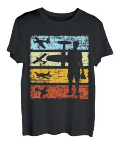 Modellflug Modellflieger retro vintage Modellflug Geschenk T-Shirt