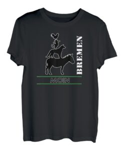 Moin Bremer Fussball Fan Herren Damen Mädchen Knaben T-Shirt