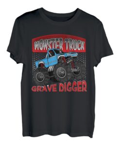 Monster Truck Grave Digger Awesome Truck Geschenk Shirt T-Shirt