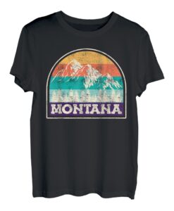 Montana Bergsteiger Summit klettern Wandern Bergfan T-Shirt
