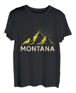 Montana Bergsteiger Summit klettern Wandern Bergfan T-Shirt