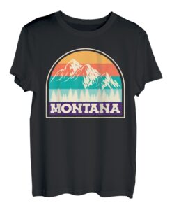 Montana Bergsteiger Summit klettern Wandern Wanderer T-Shirt