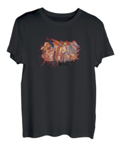 Montana Fliegenmuster Patch T-Shirt Hapfox T-Shirt