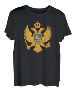 Montenegro-Wappen-Flaggen-Souvenir-Podgorica T-Shirt