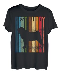 Mops Vintage Mops Best Buddy T-Shirt