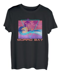 Morro Bay Retro 80er Jahre Vaporwave Strandurlaub T-Shirt