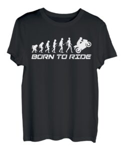 Motorrad Biker Born To Ride Motorrad T-Shirt