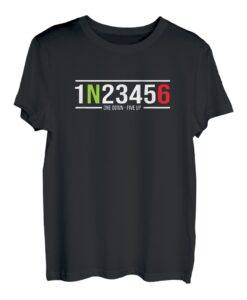 Motorrad Gänge 1N23456 Motorradfahrer One Down-Five Up T-Shirt