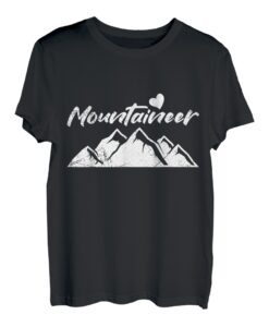Mountaineer Berge klettern Wanderer Bergsteiger Bergfan T-Shirt