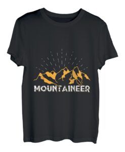 Mountaineer Berge klettern Wanderer Bergsteiger Bergfan T-Shirt